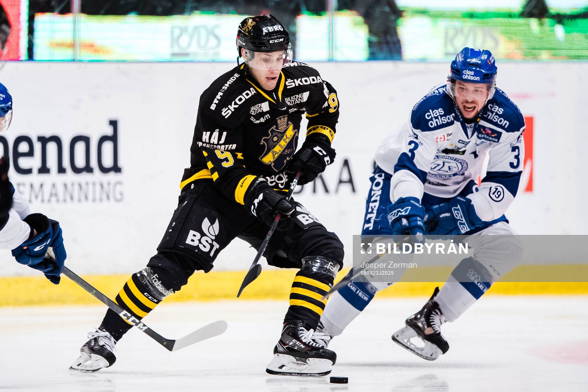 s Garry Nunn och Leksands August Berg