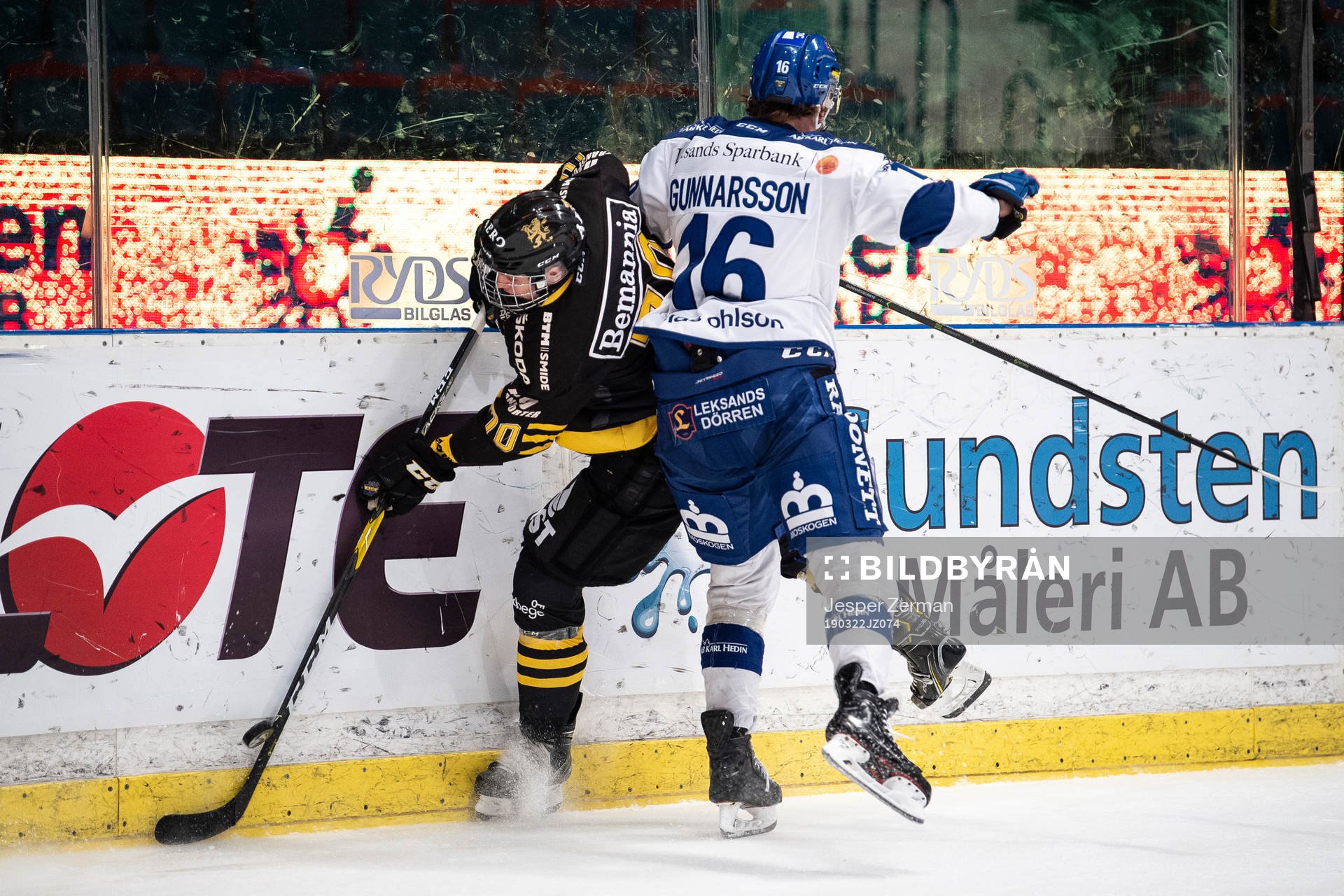 s Philip Broberg och Leksands Daniel Gunnarsson