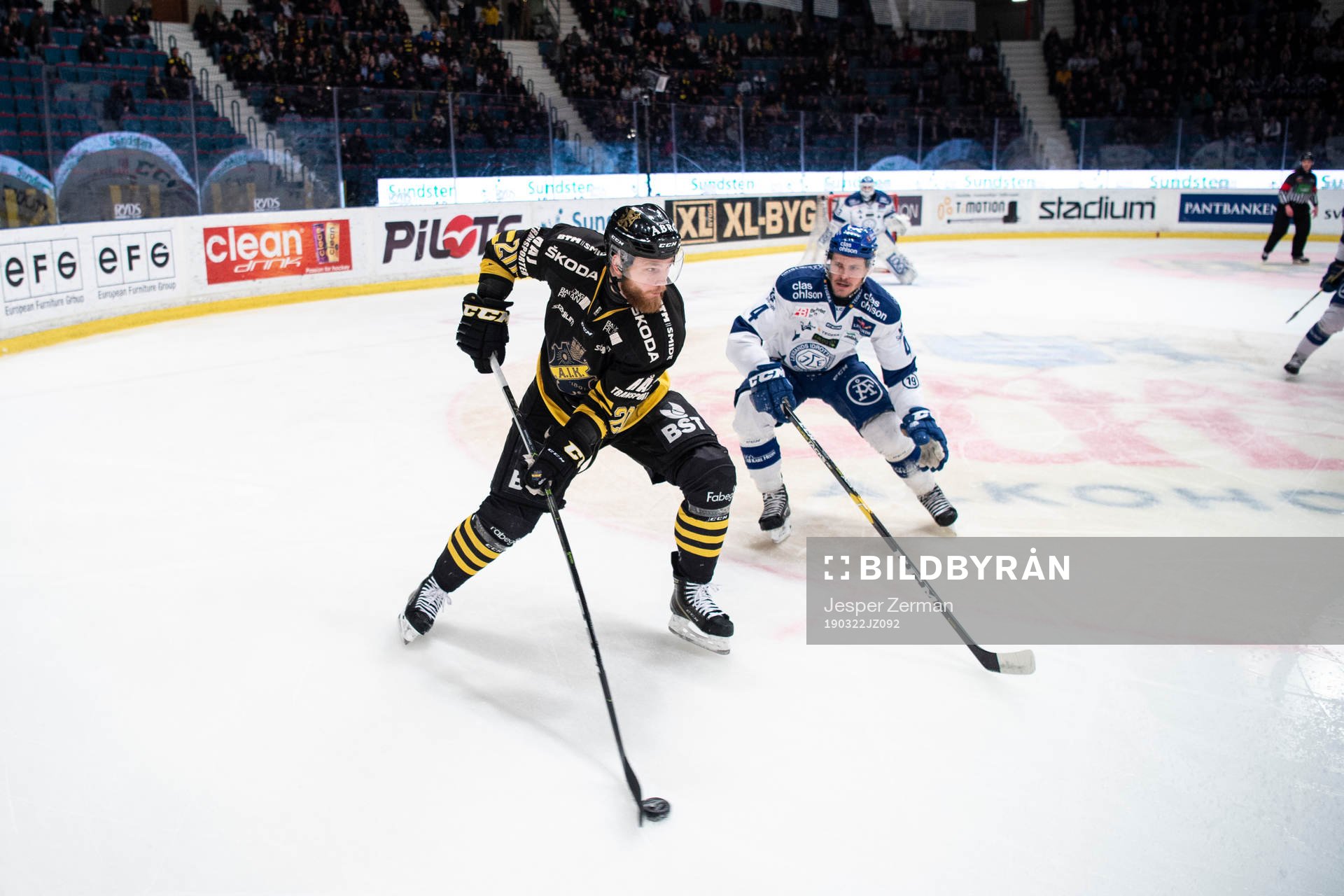 s Sam Marklund och Leksands Mattias Nilsson