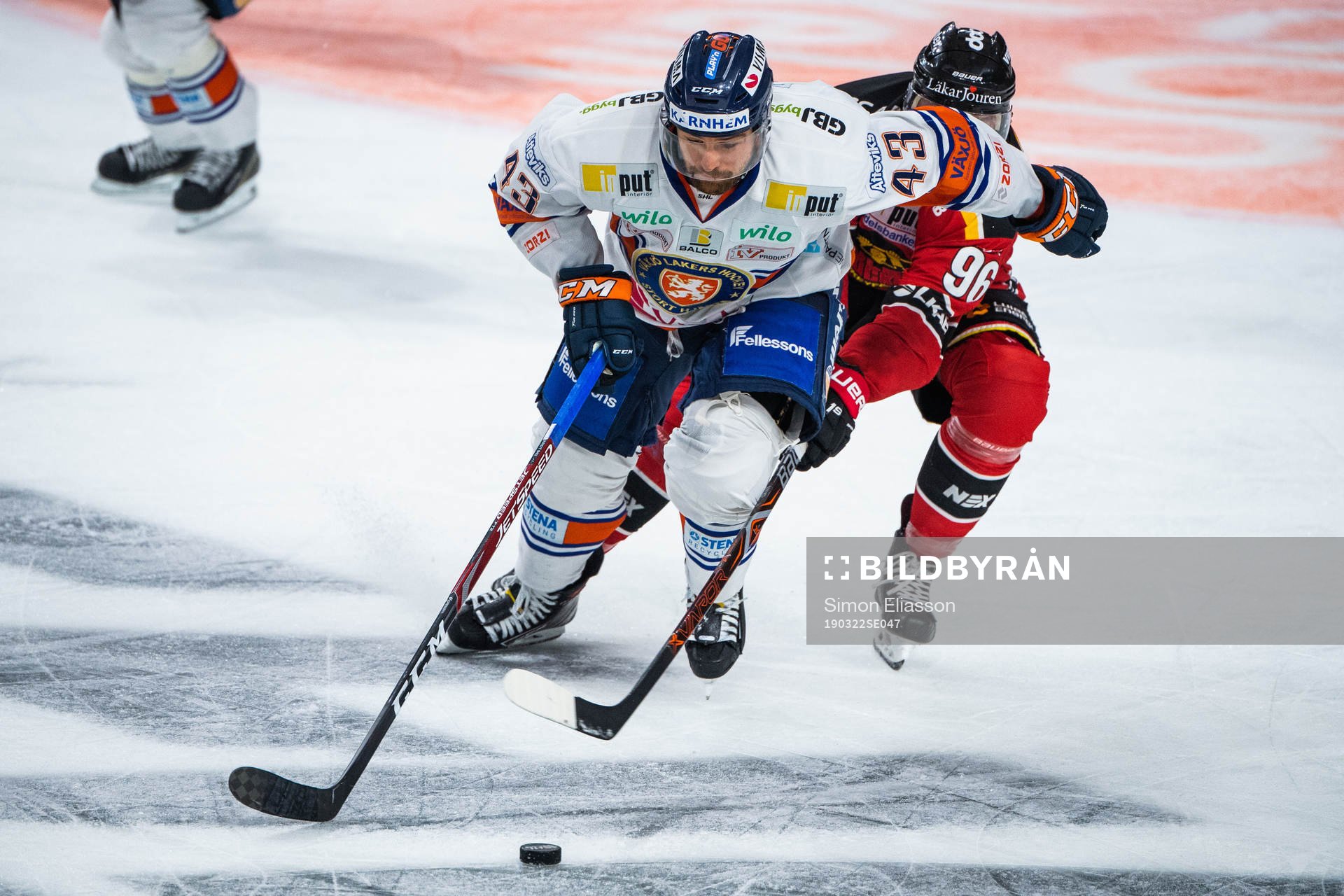 Växjös Nichlas Hardt och Luleås Robin Kovacs