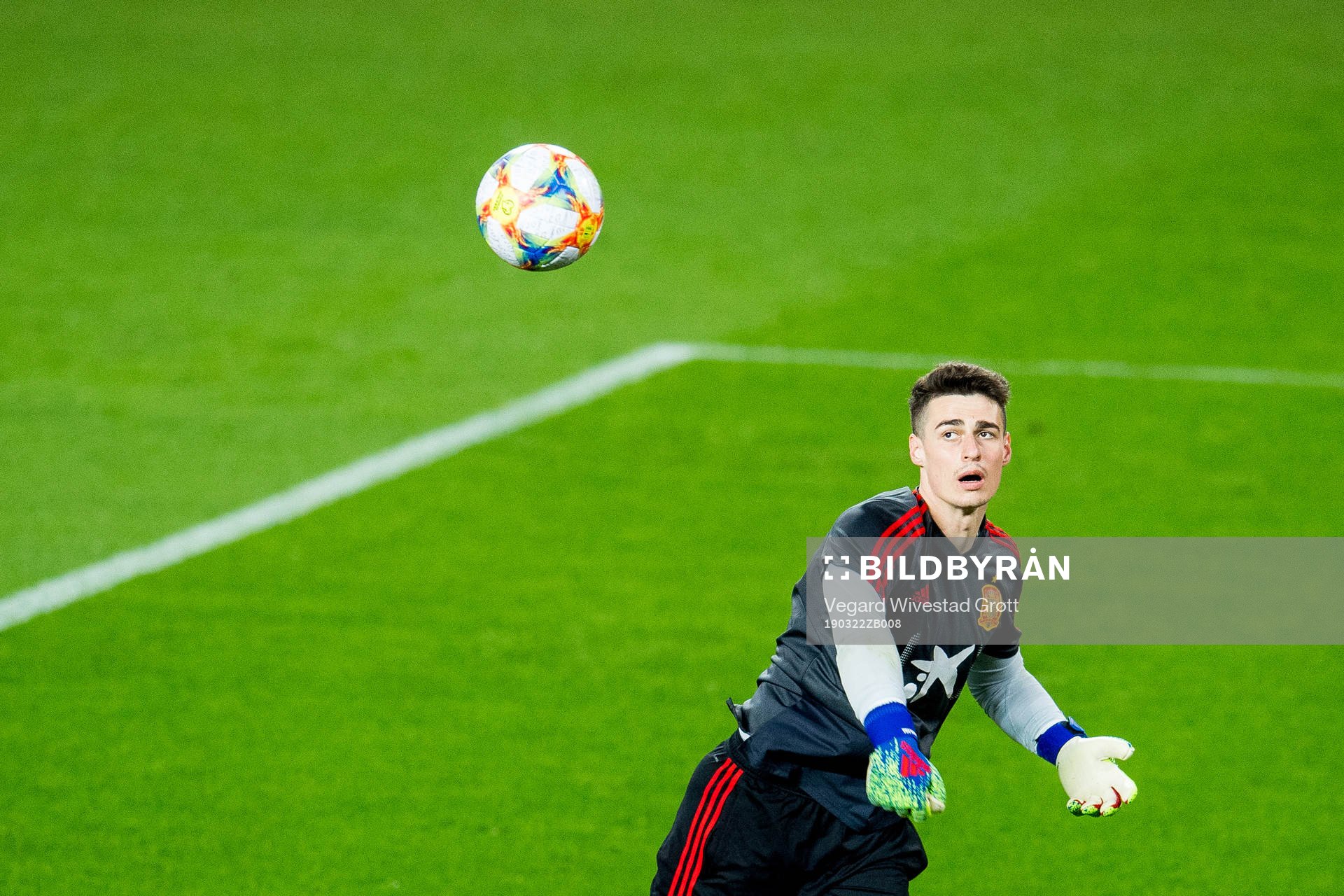 Goalkeeper Kepa Arrizabalaga of Spain