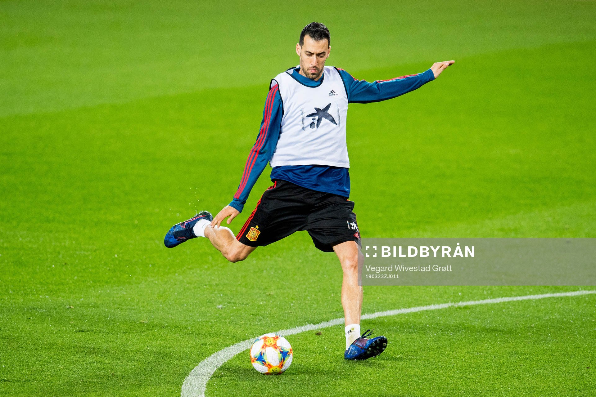 Sergio Busquets of Spain