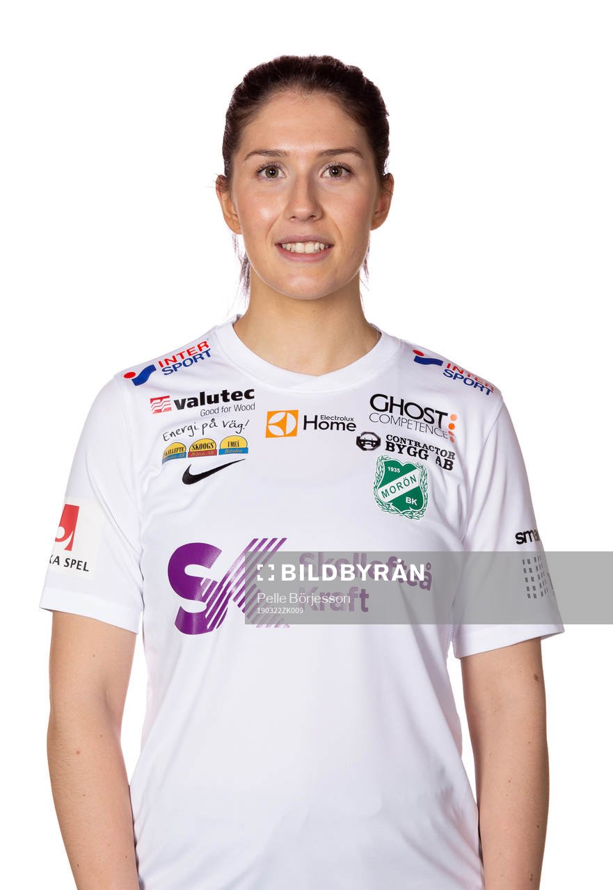 Moröns Stina Hedlund poserar för ett porträtt den 22 mars 2019 i Skellefteå.