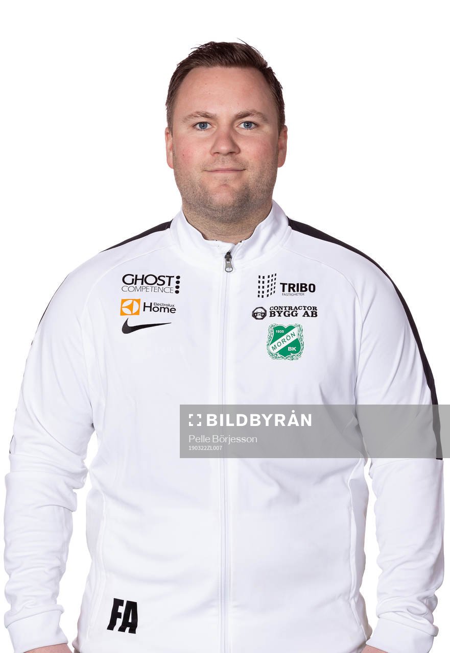 Moröns tränare Fredrik Asplund