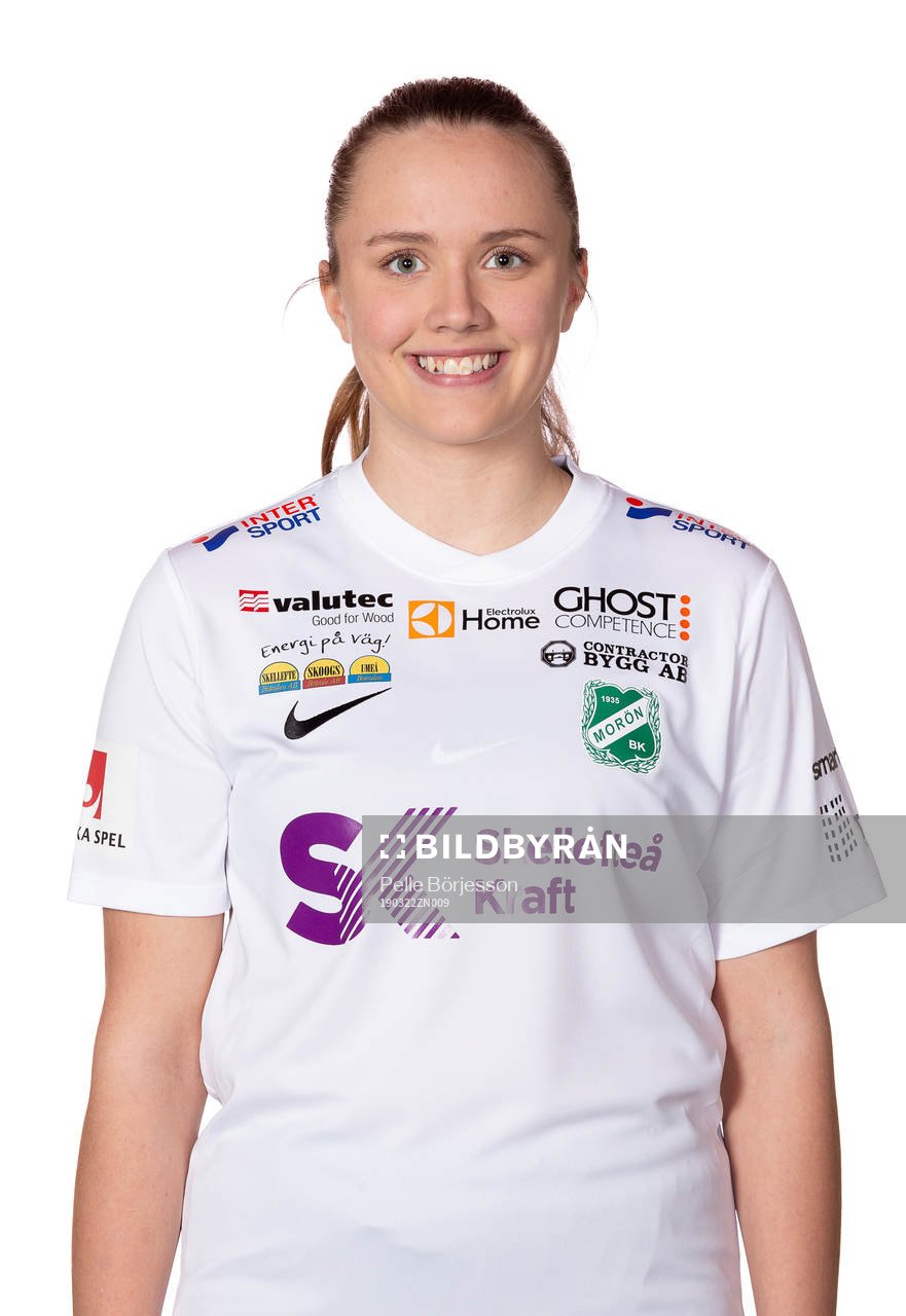 Moröns Wilma Stenman poserar för ett porträtt den 22 mars 2019 i Skellefteå.
