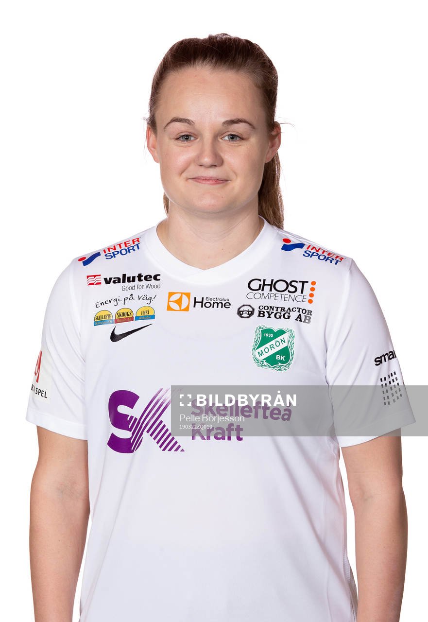 Moröns Elin Ellman poserar för ett porträtt den 22 mars 2019 i Skellefteå.