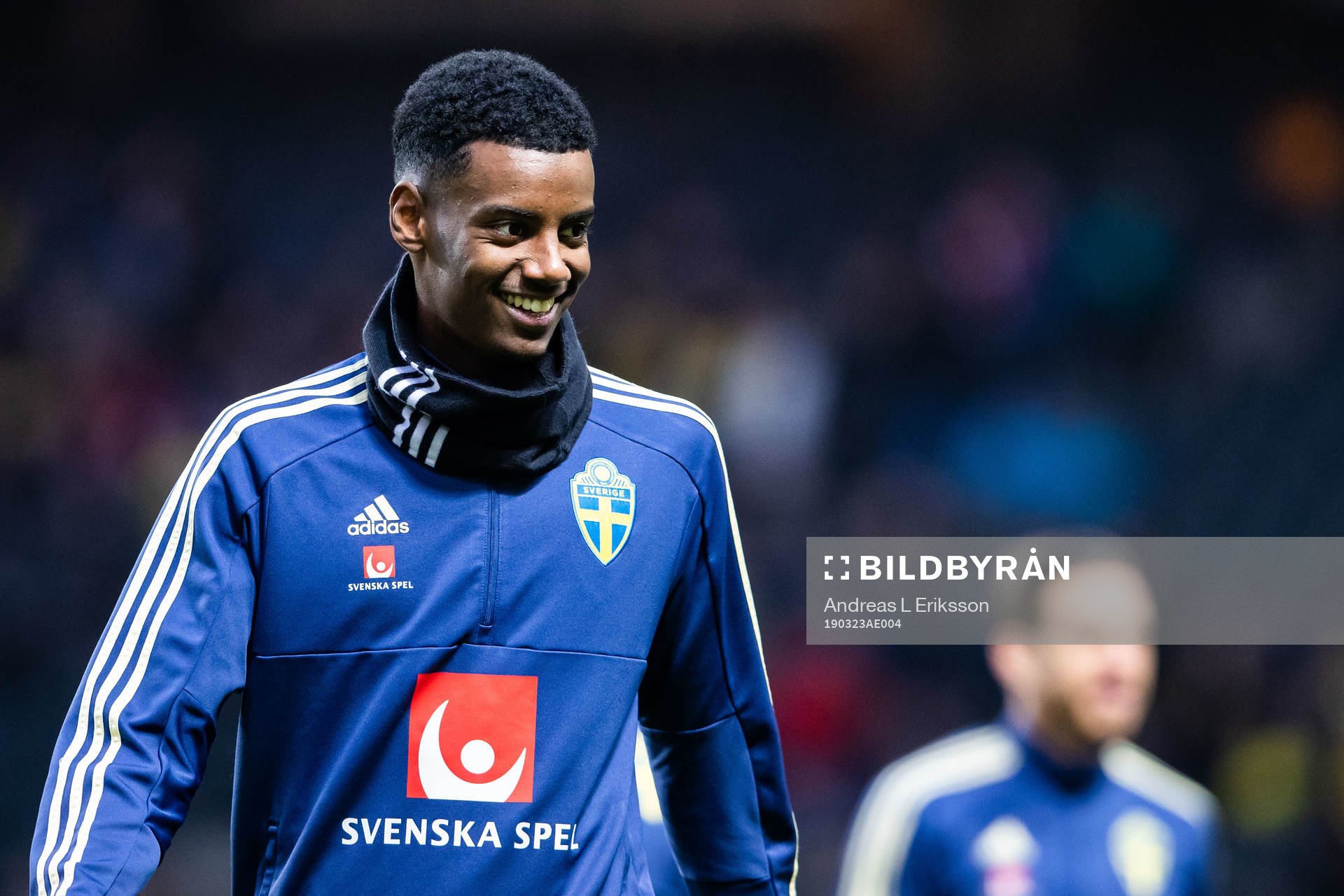 Alexander Isak of Sweden
