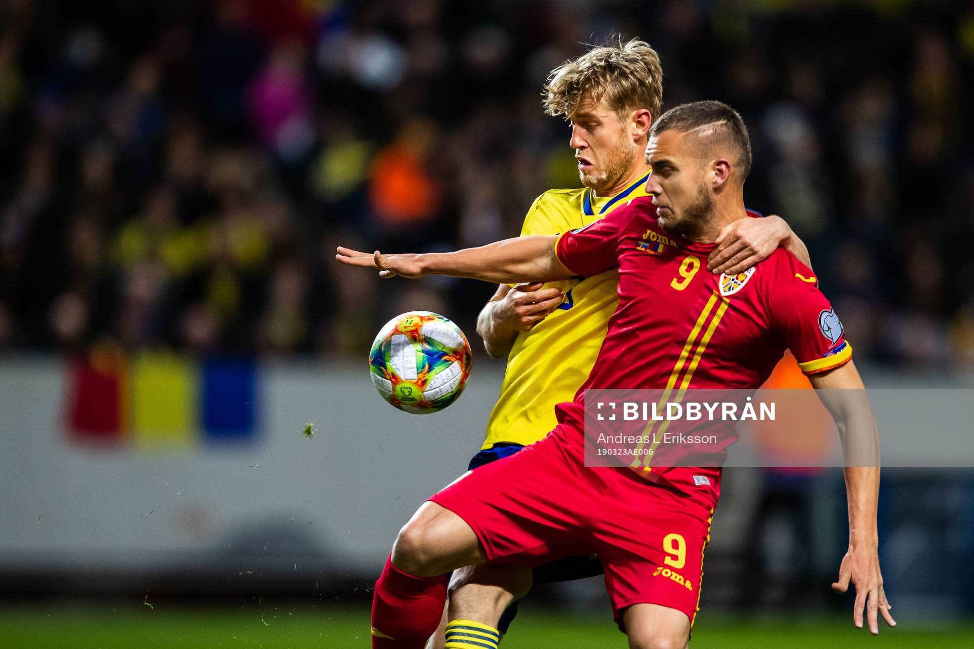 Filip Helander of Sweden and George Puscas of Romania