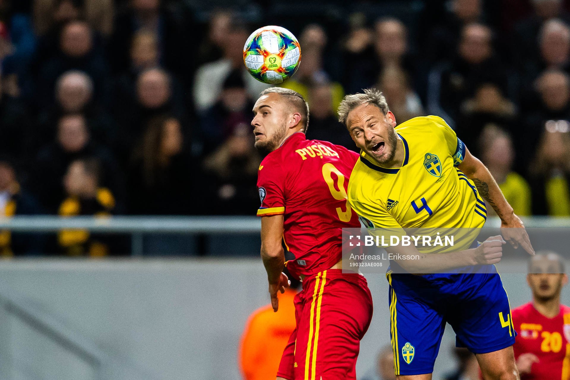 George Puscas of Romania and Andreas Granqvist of Sweden