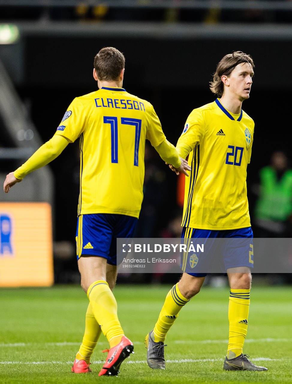 Viktor Claesson and Kristoffer Olsson of Sweden