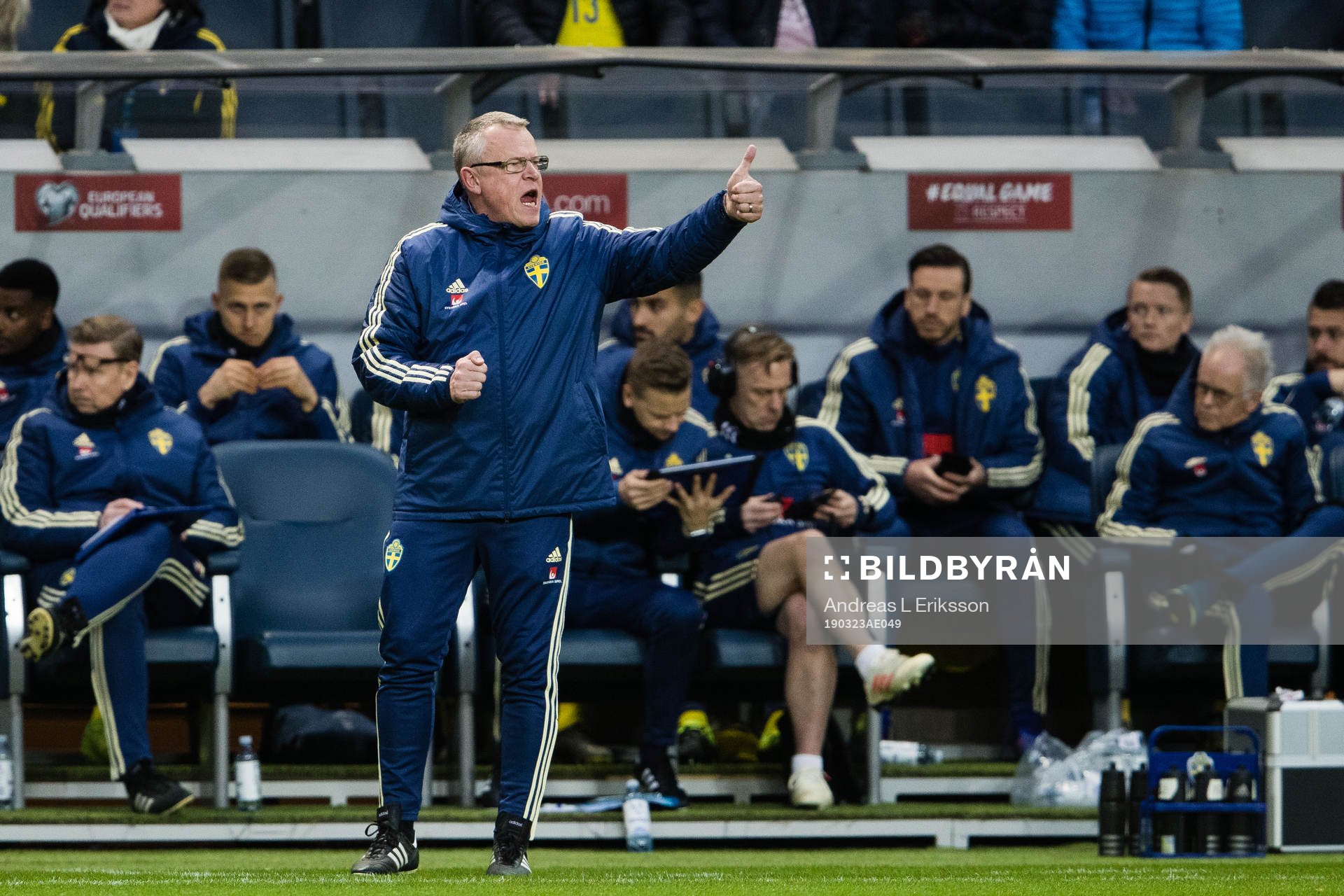 Head coach Janne Andersson of Sweden