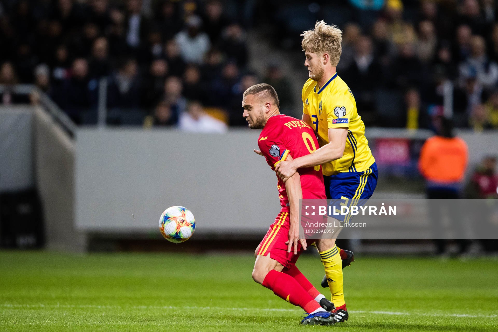 George Puscas of Romania and Filip Helander of Sweden