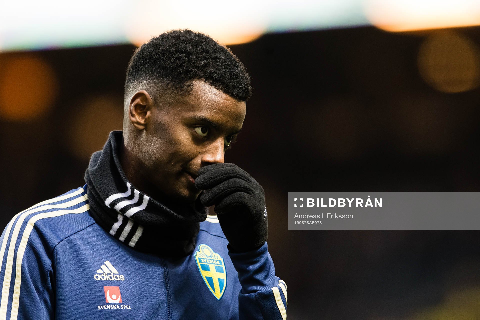 Alexander Isak of Sweden