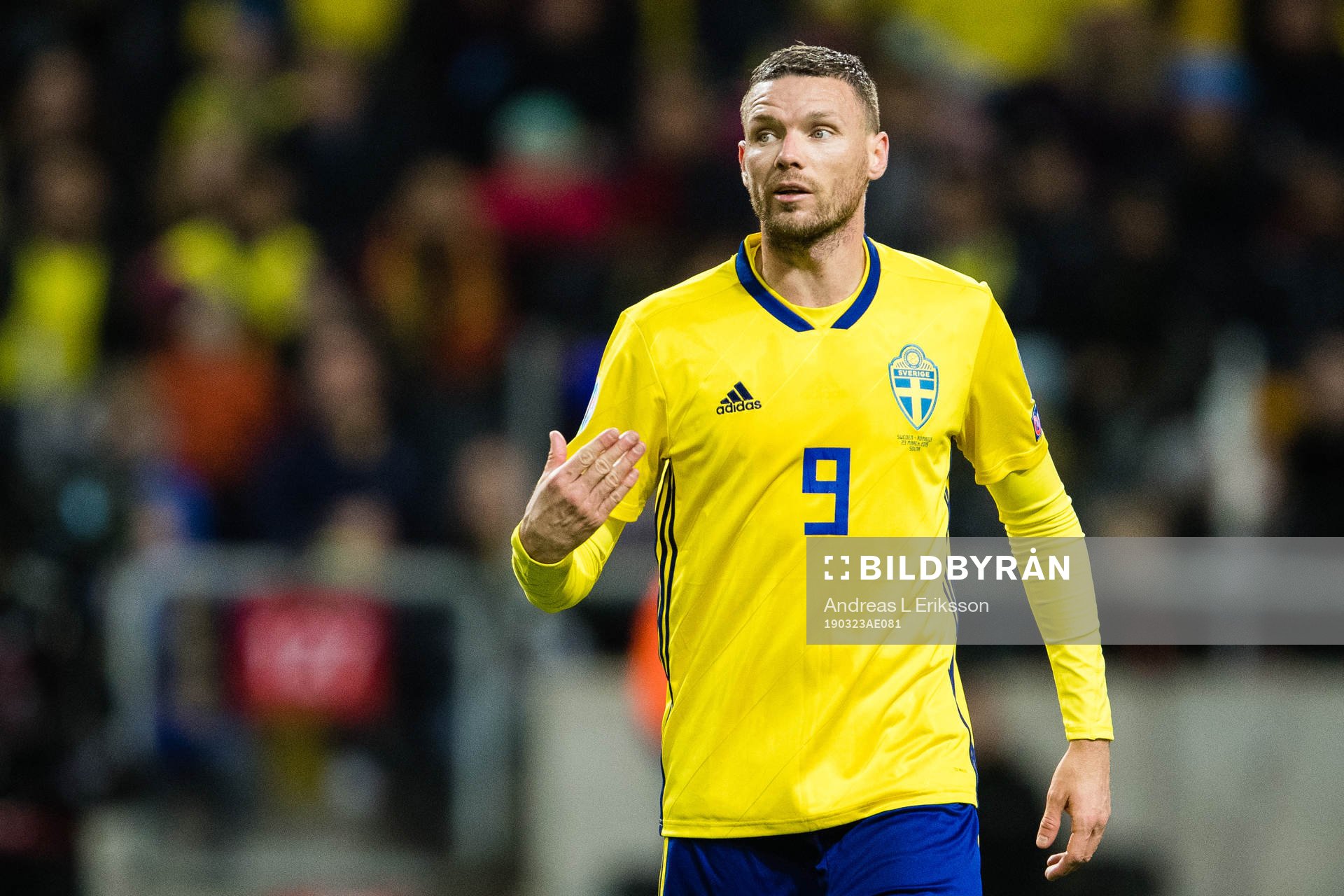 Marcus Berg of Sweden