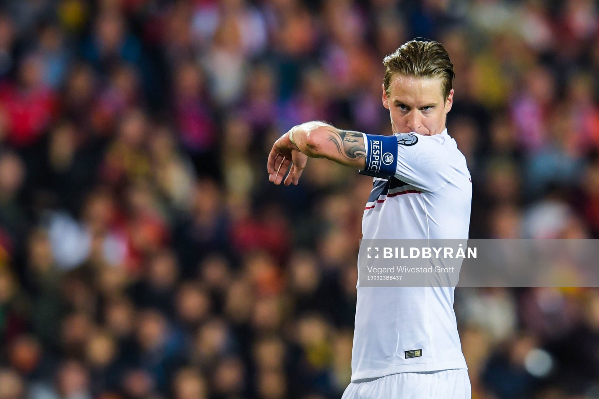 Stefan Johansen of Norway