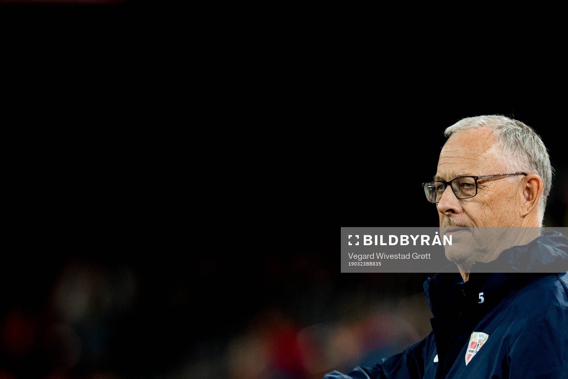 Lars Lagerbäck, head coach of Norway