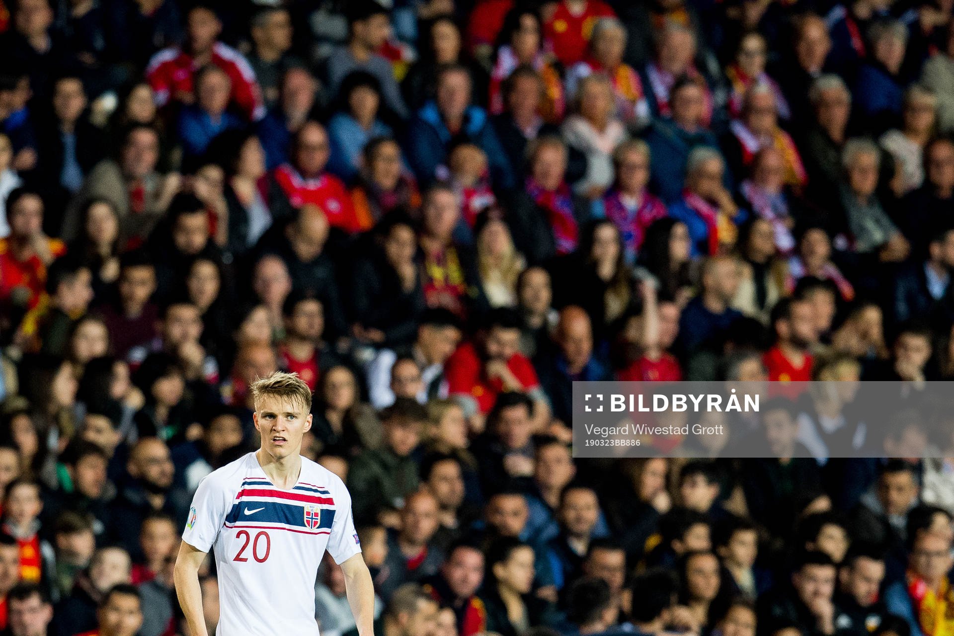 Martin Ødegaard of Norway