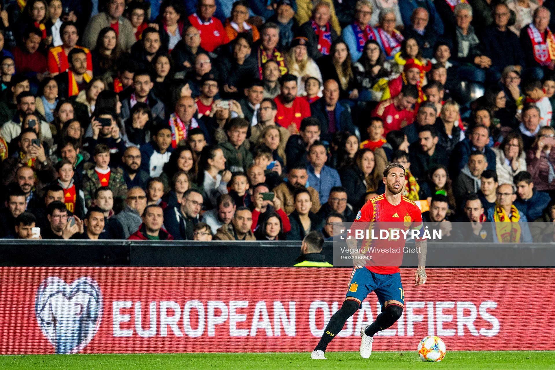 Sergio Ramos of Spain