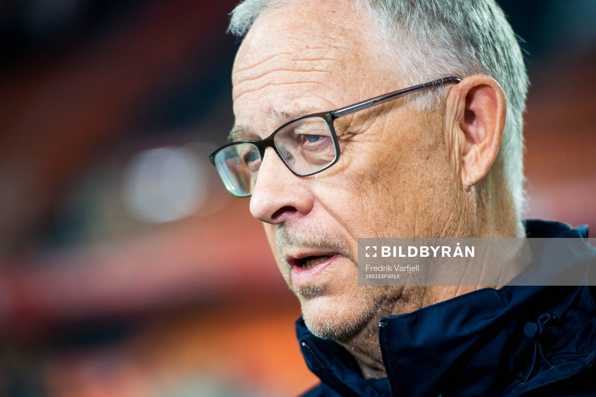 Lars Lagerbäck, head coach of Norway