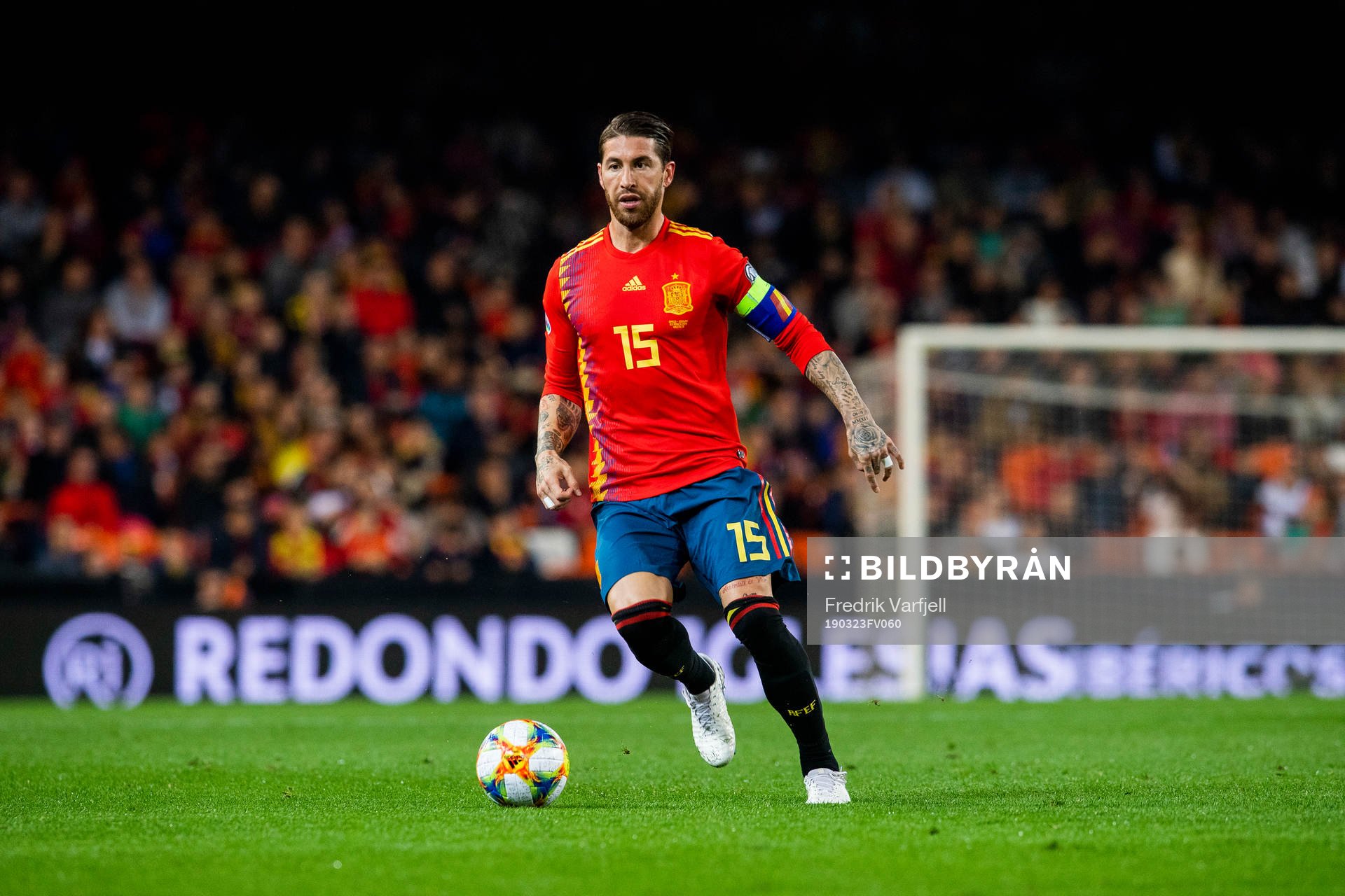 Sergio Ramos of Spain