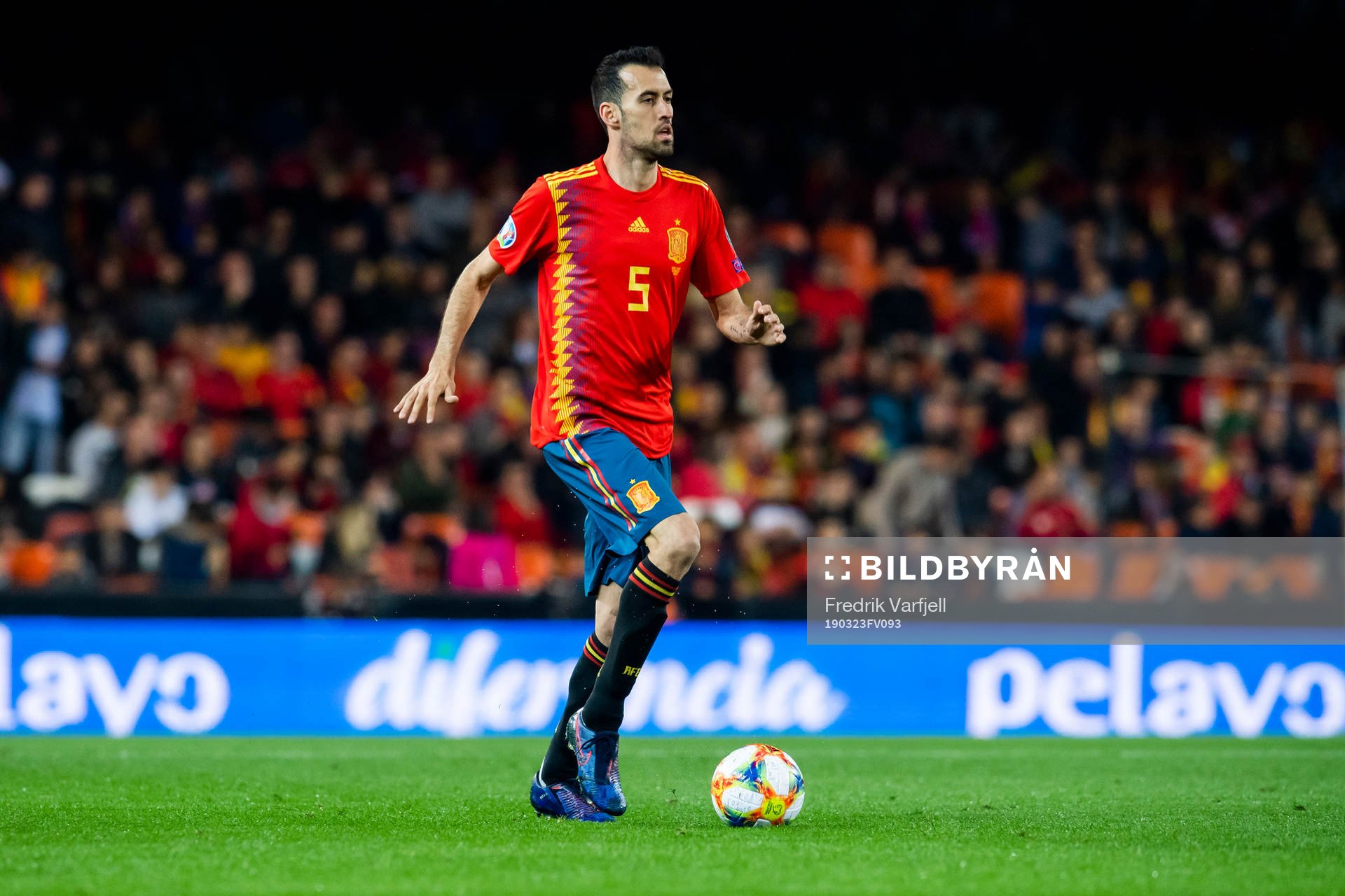 Sergio Busquets of Spain