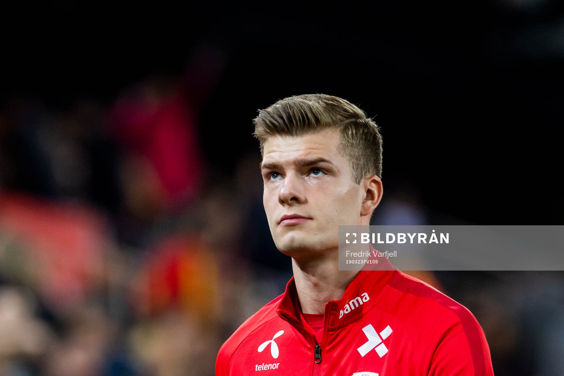 Alexander Sørloth of Norway
