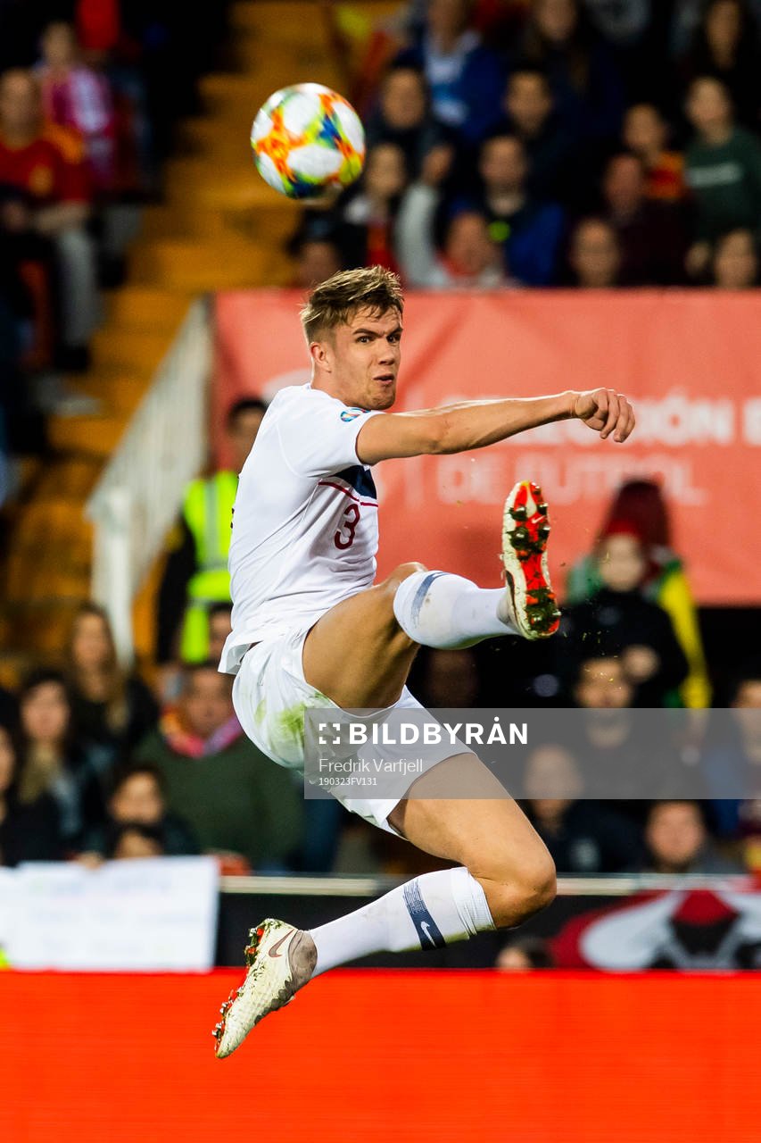 Kristoffer Ajer of Norway