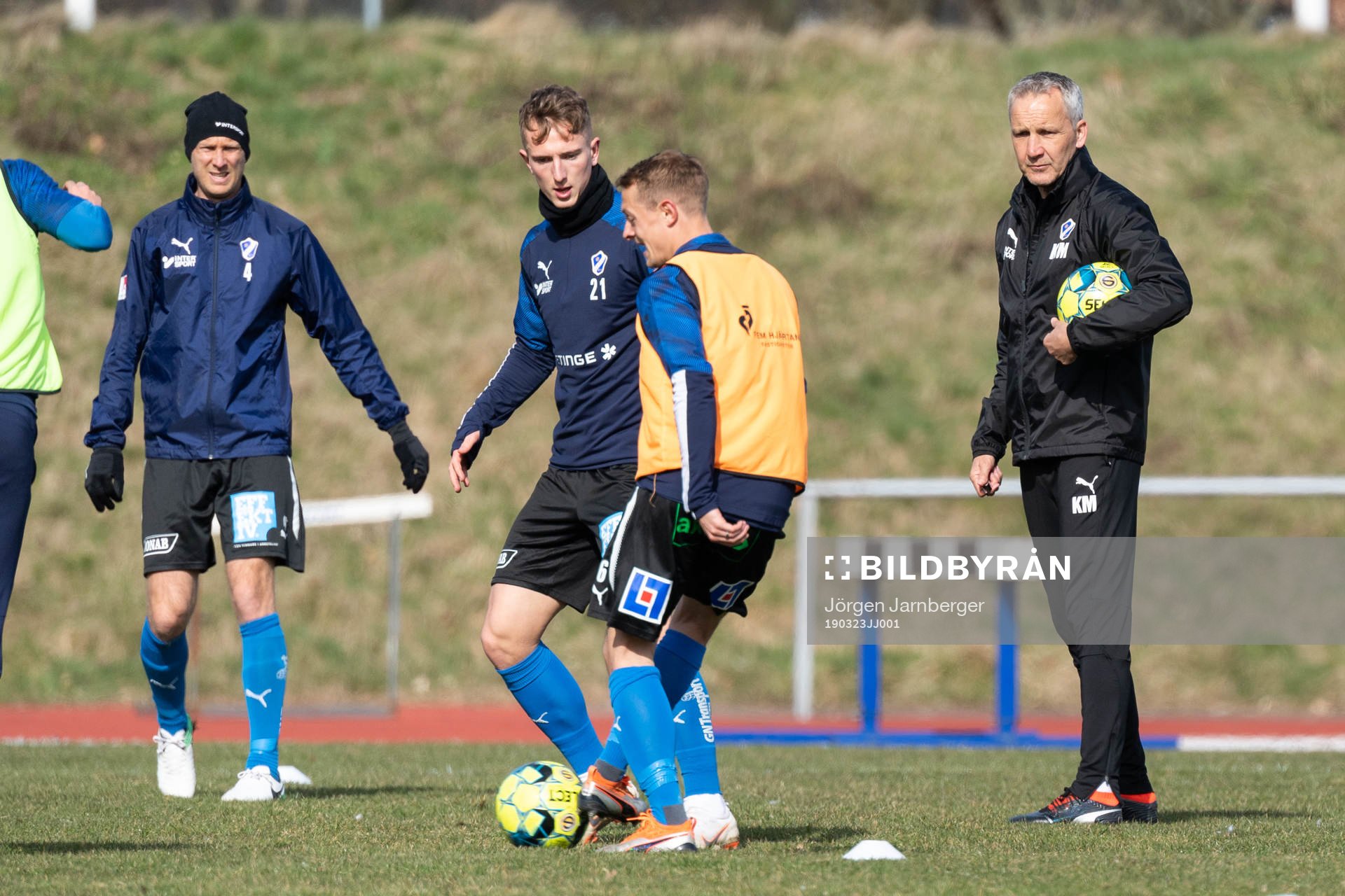 Halmstads assisterande manager Keith Millen