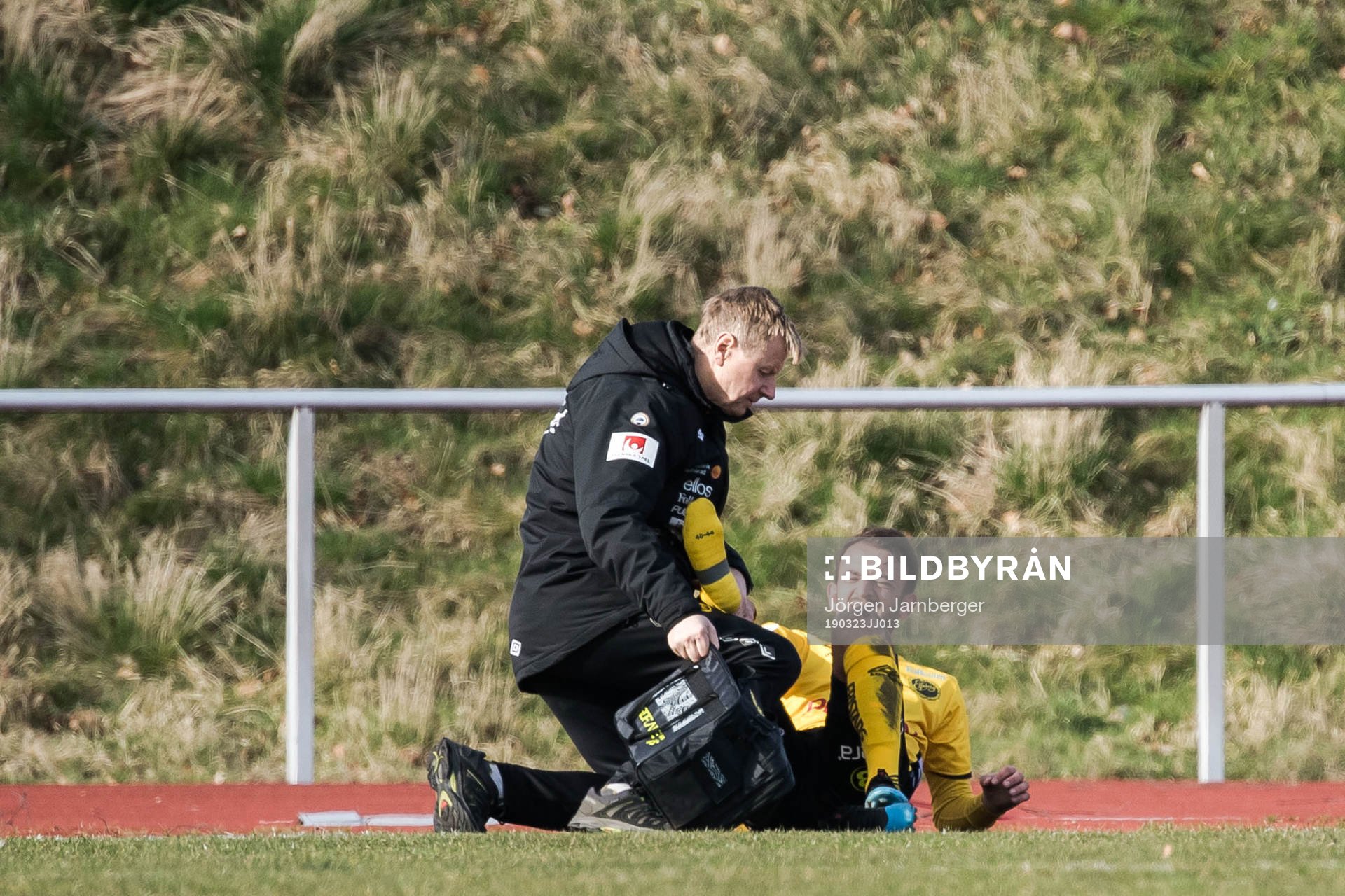 Elfsborgs Robert Gojani får behandling