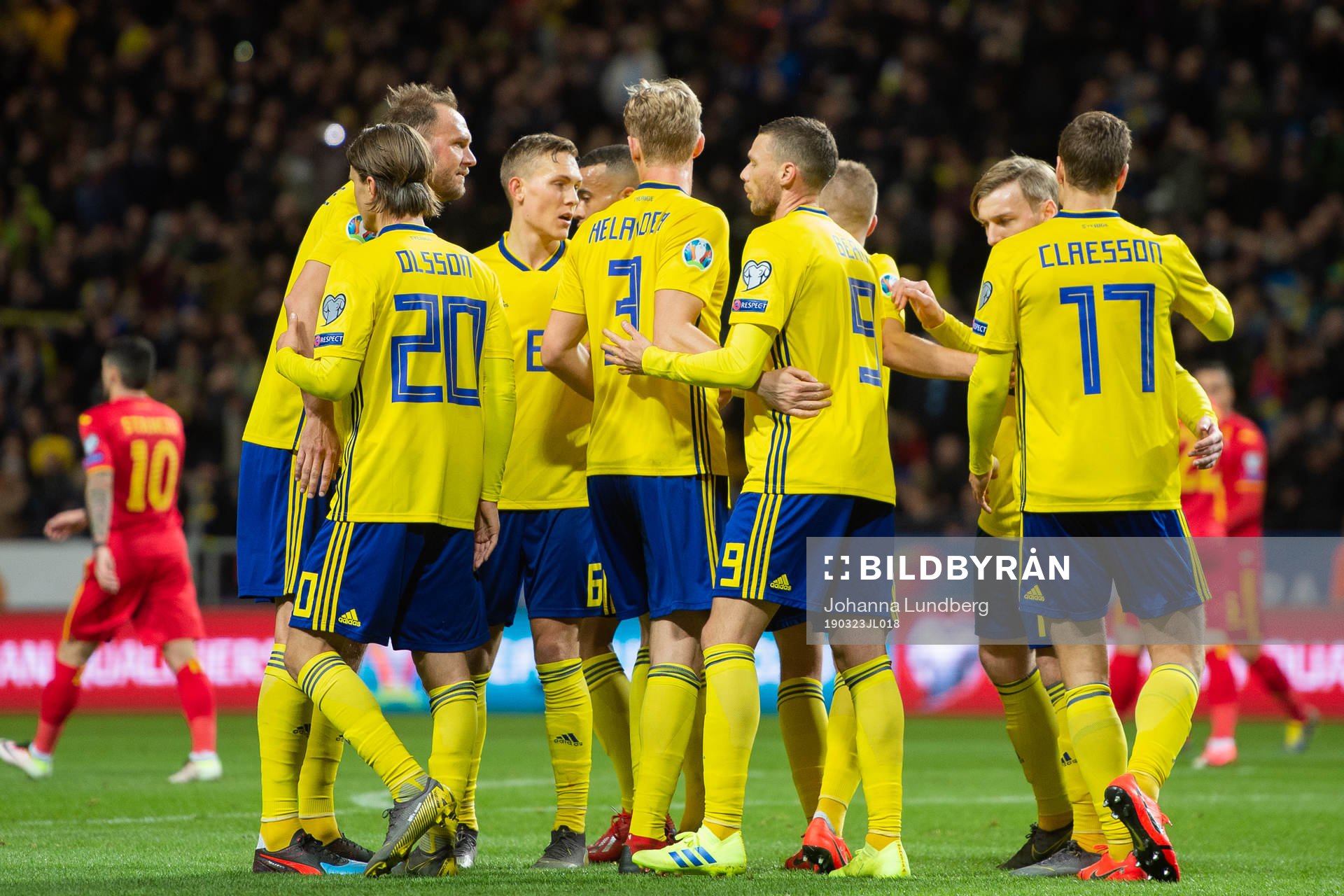 Andreas Granqvist, Kristoffer Olsson, Ludwig Augustinsson,