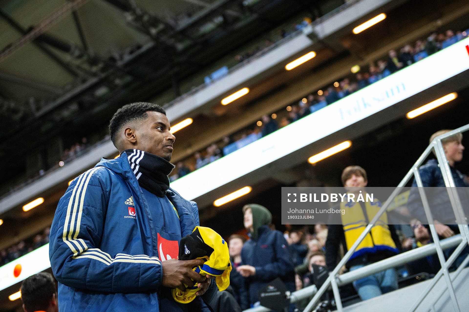 Alexander Isak of Sweden