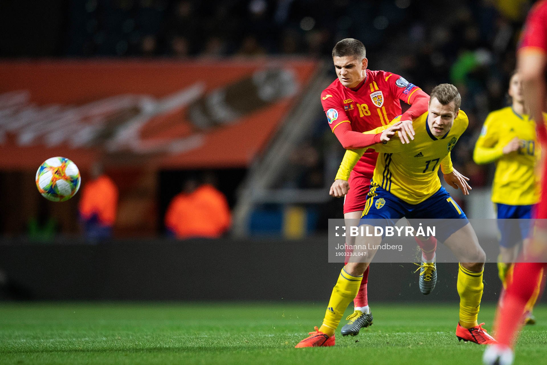 Razvan Marin of Romania and Viktor Claesson of Sweden