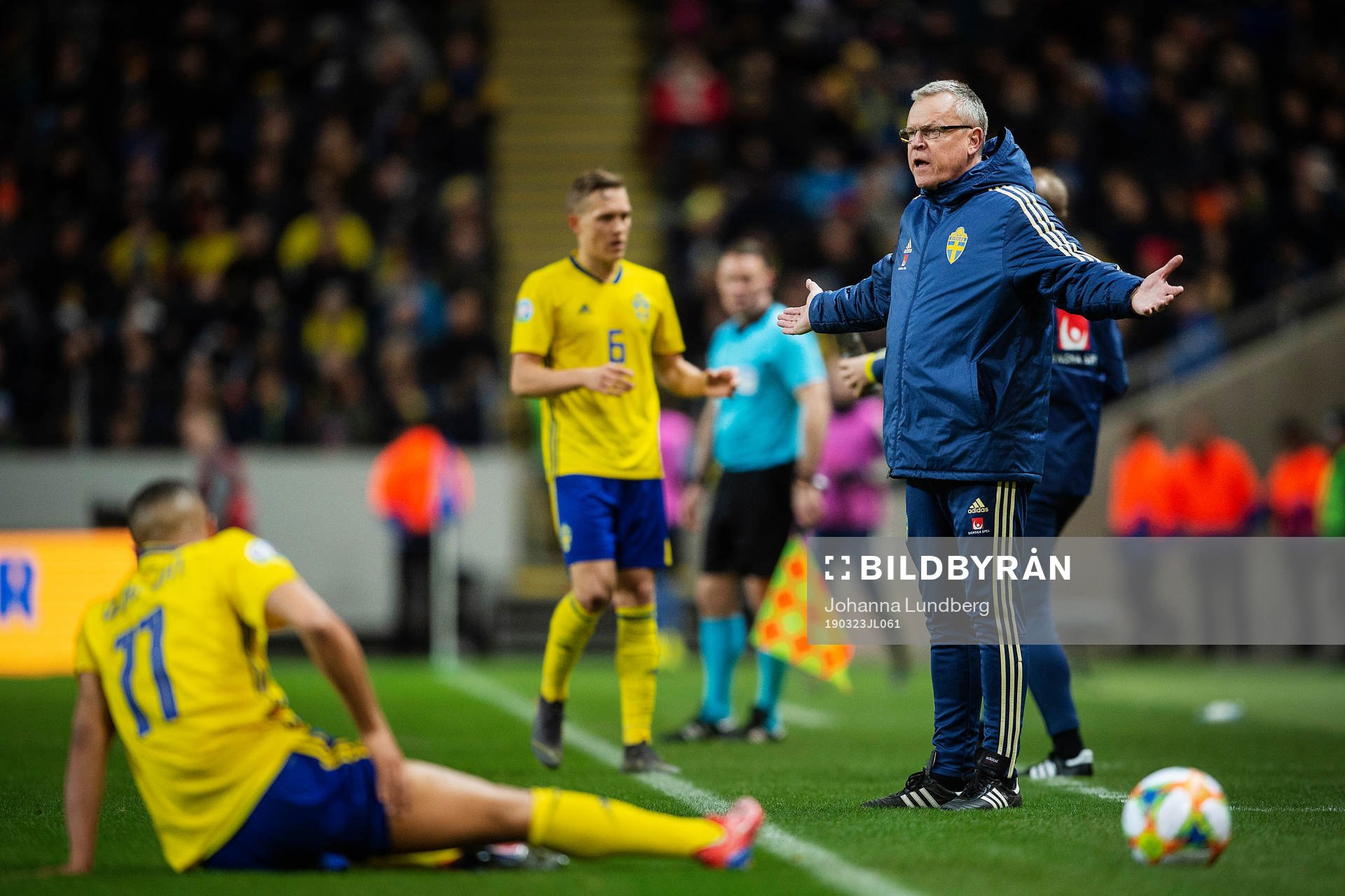 Head coach Janne Andersson of Sweden