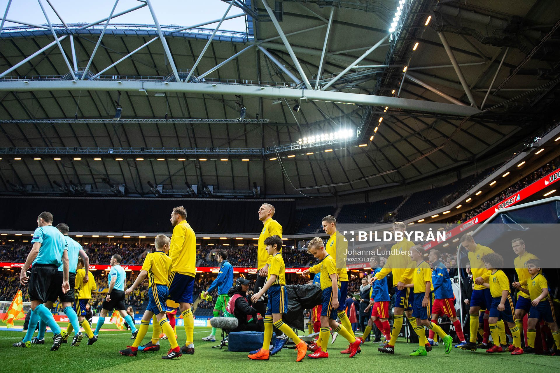 Andreas Granqvist, goalkeeper Robin Olsen, Mikael Lustig