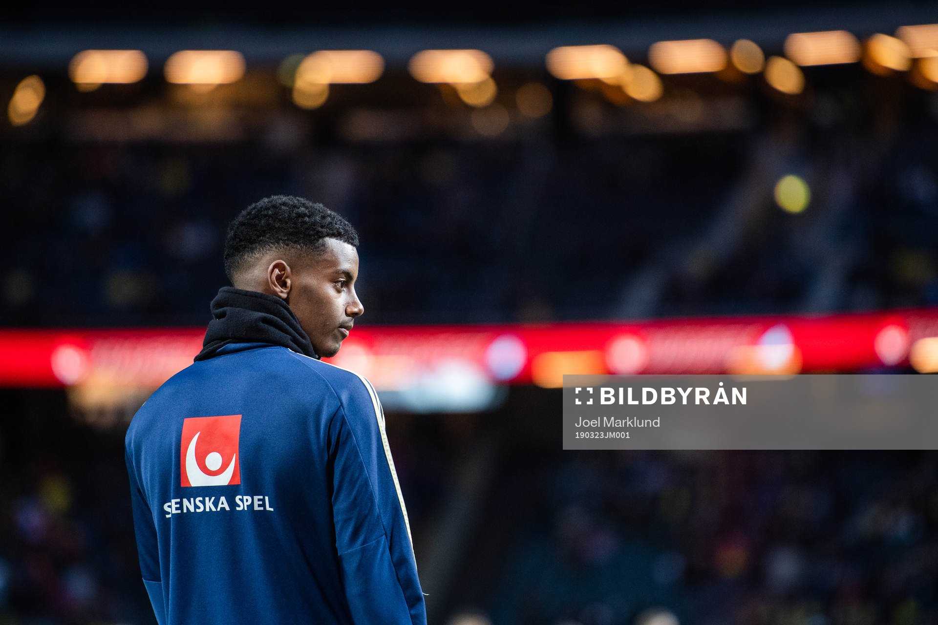 Alexander Isak of Sweden