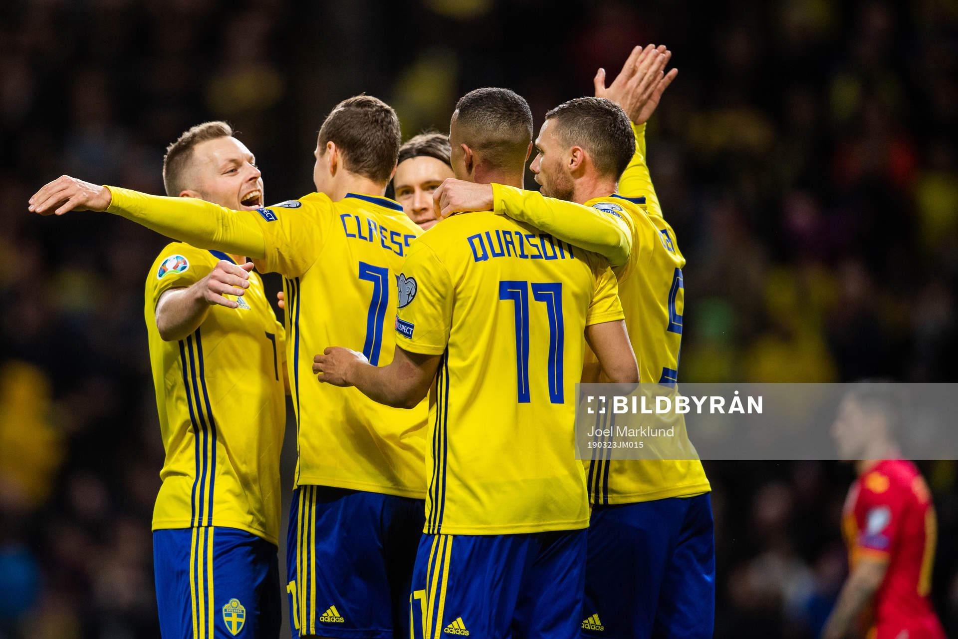 Sebastian Larsson, Viktor Claesson, Kristoffer Olsson,