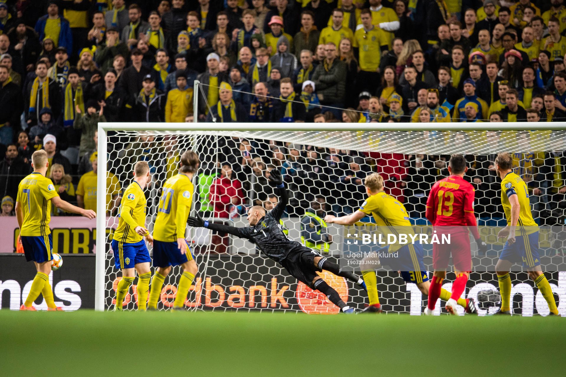 Claudiu Keseru of Romania with a shot that is wide of