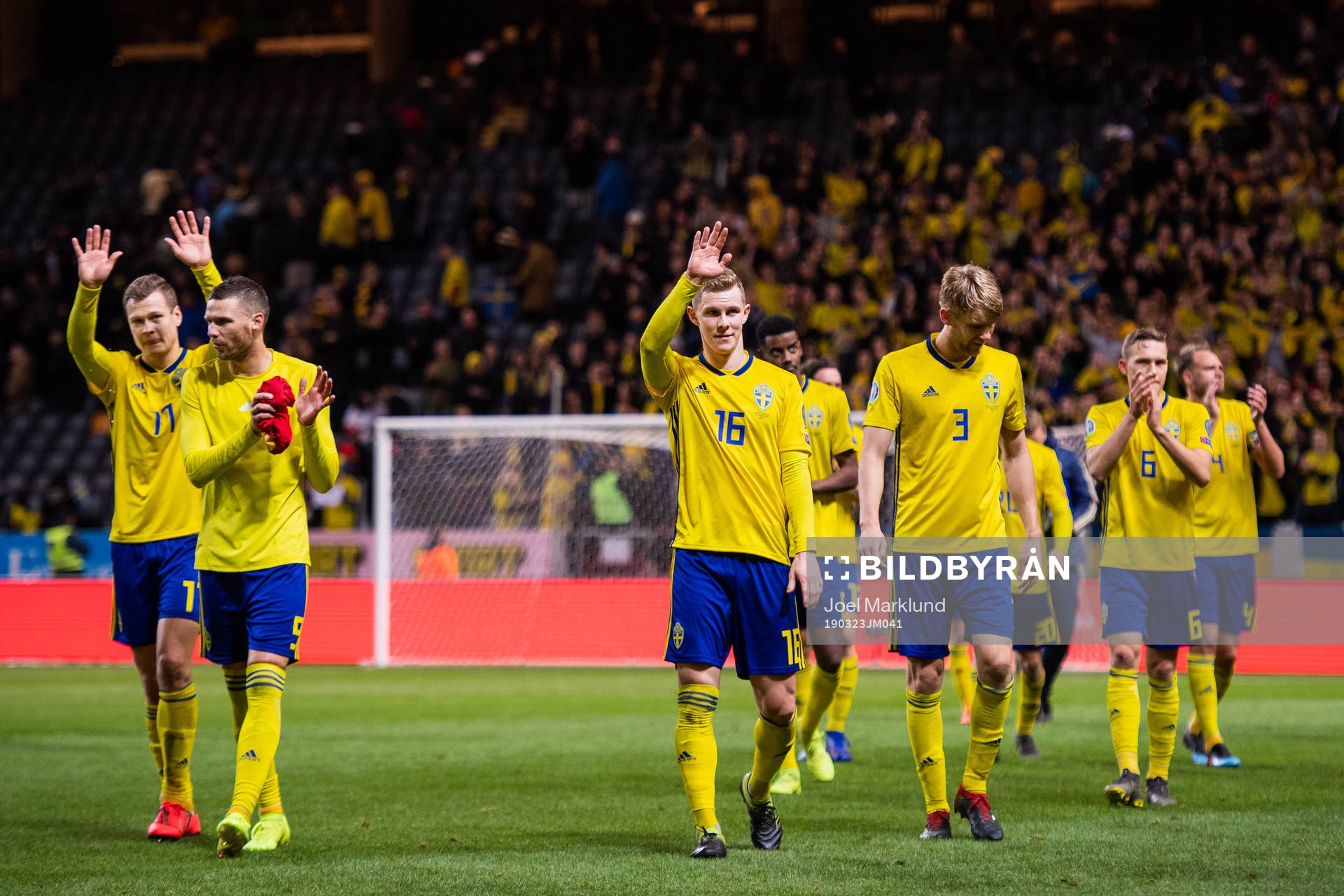 Viktor Claesson, Marcus Berg, Emil Krafth, Filip Helander