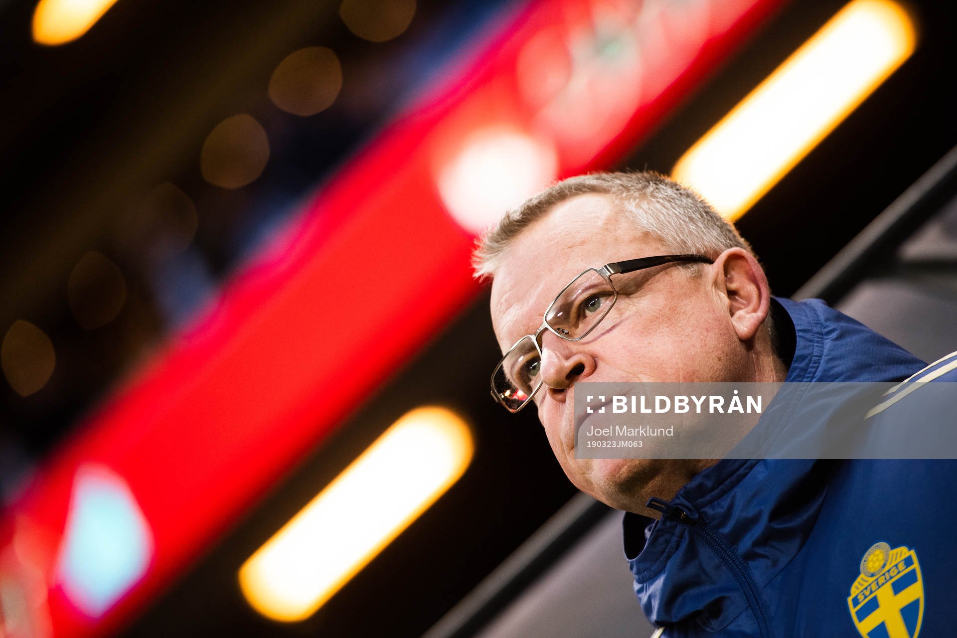 Head coach Janne Andersson of Sweden