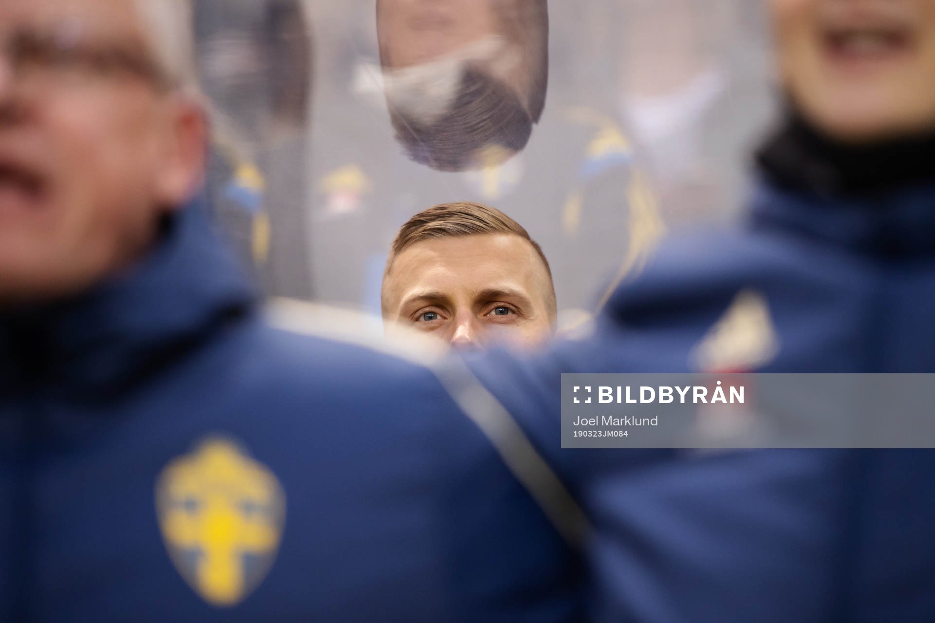Goalkeeper Karl-Johan Johnsson of Sweden
