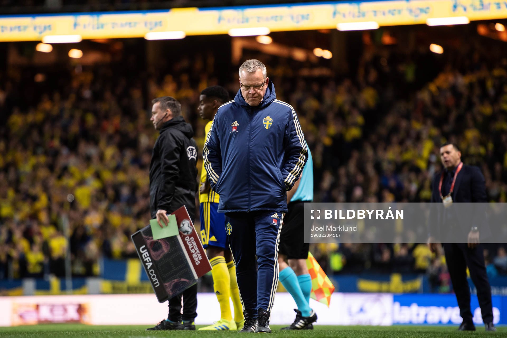 Head coach Janne Andersson of Sweden