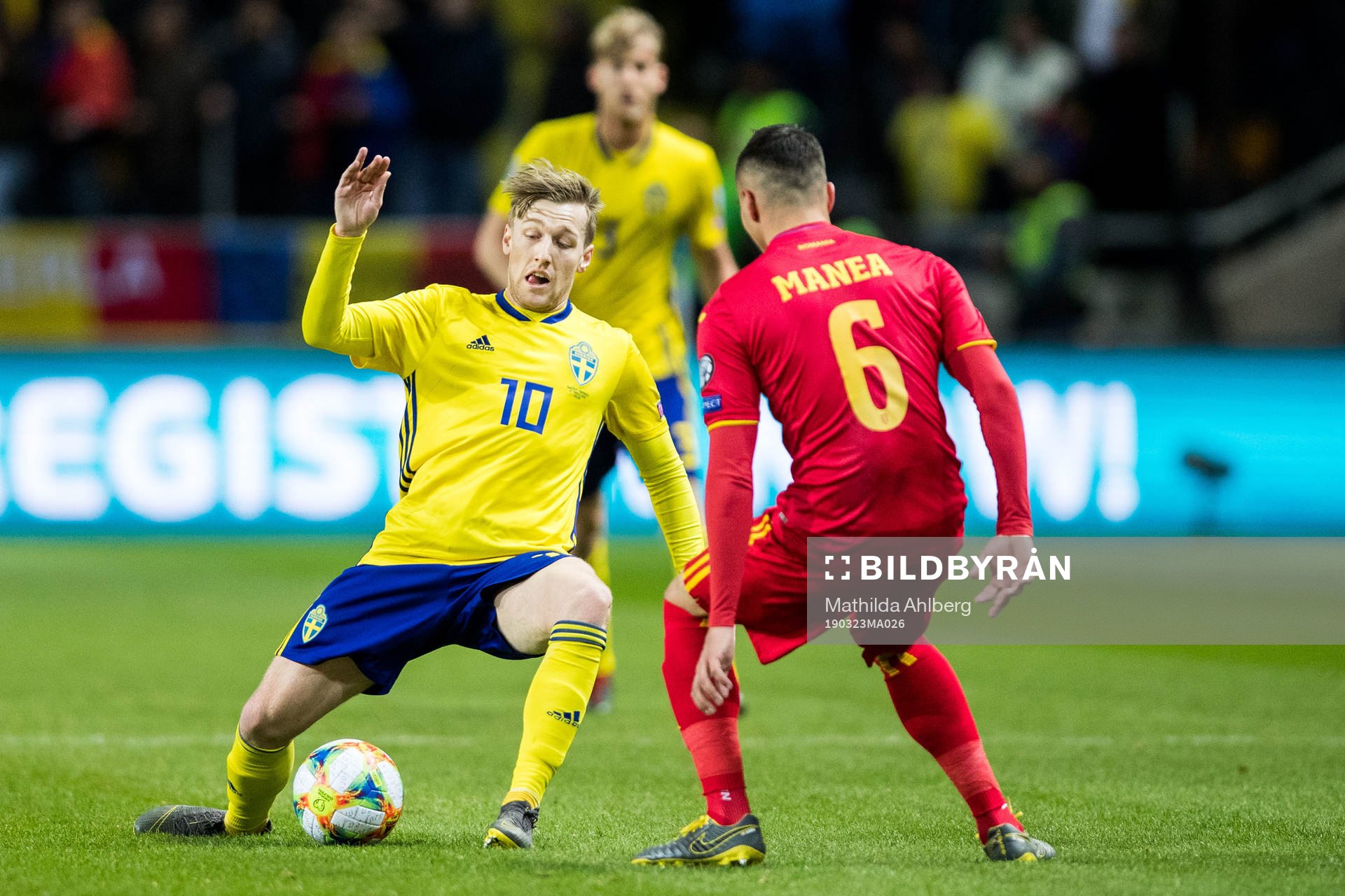 Emil Forsberg of Sweden