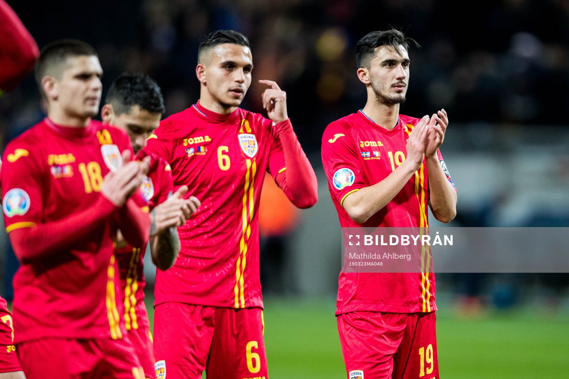 Razvan Marin, Cristian Manea and Nicolae Stanciu looks
