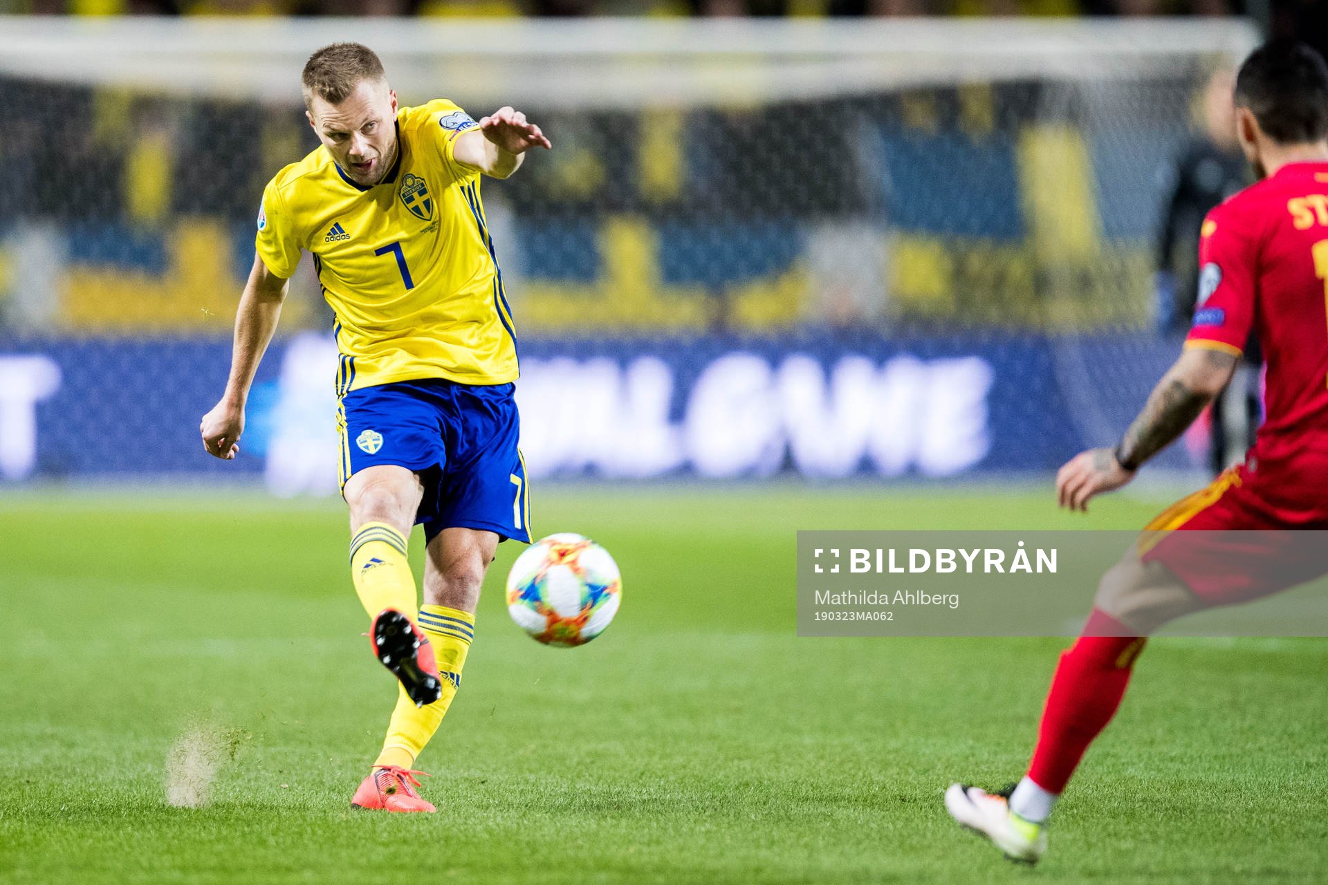 Sebastian Larsson of Sweden