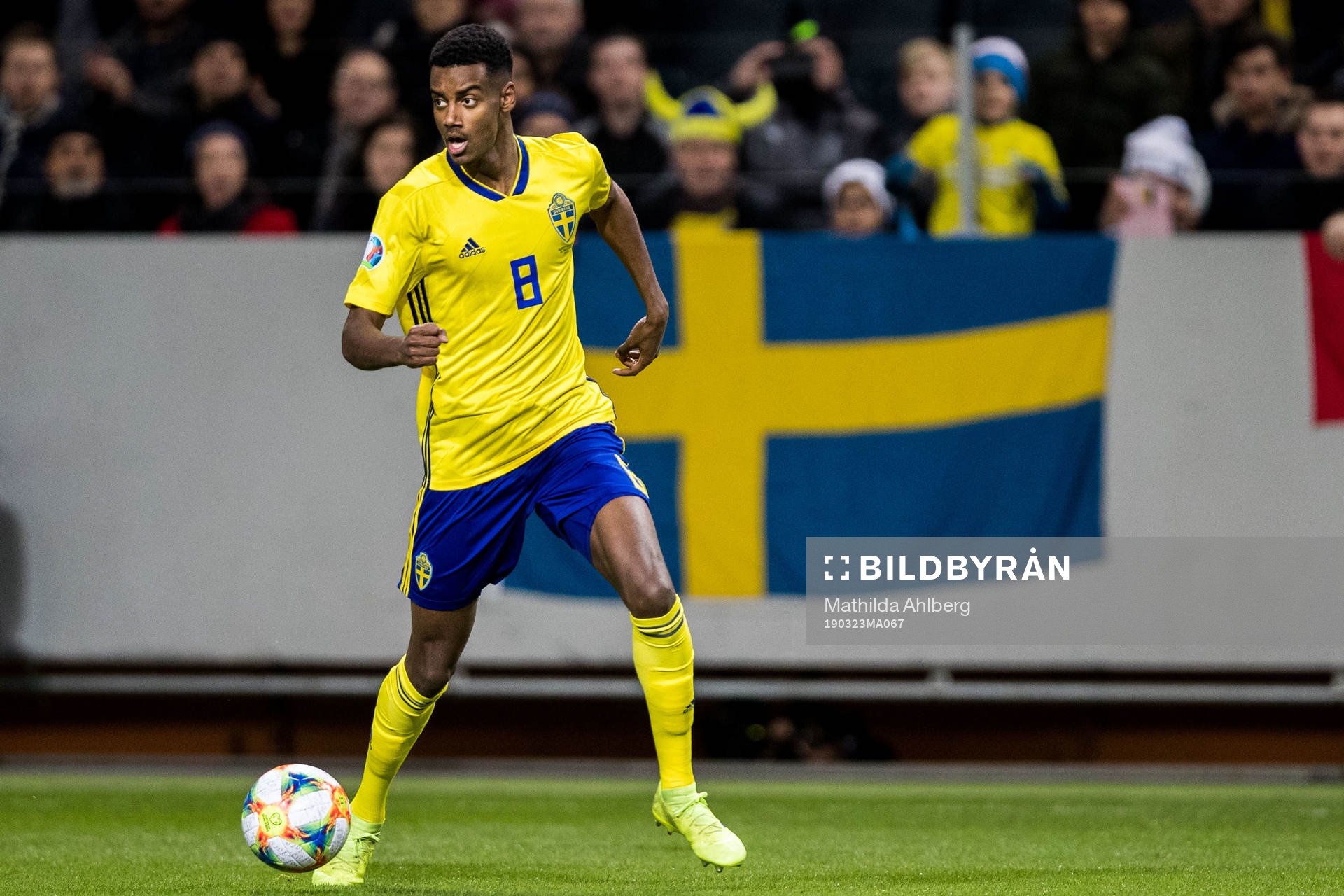 Alexander Isak of Sweden