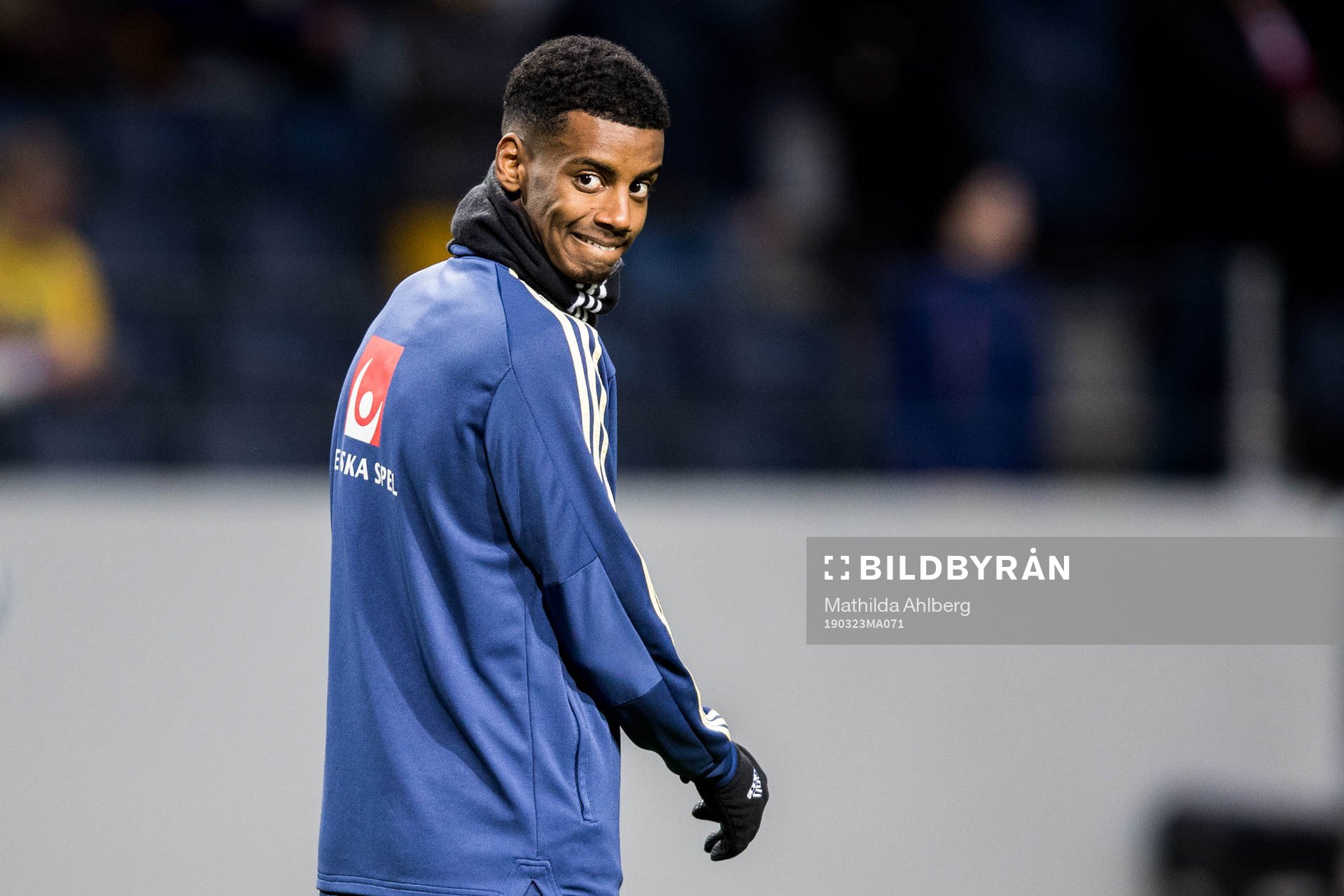 Alexander Isak of Sweden