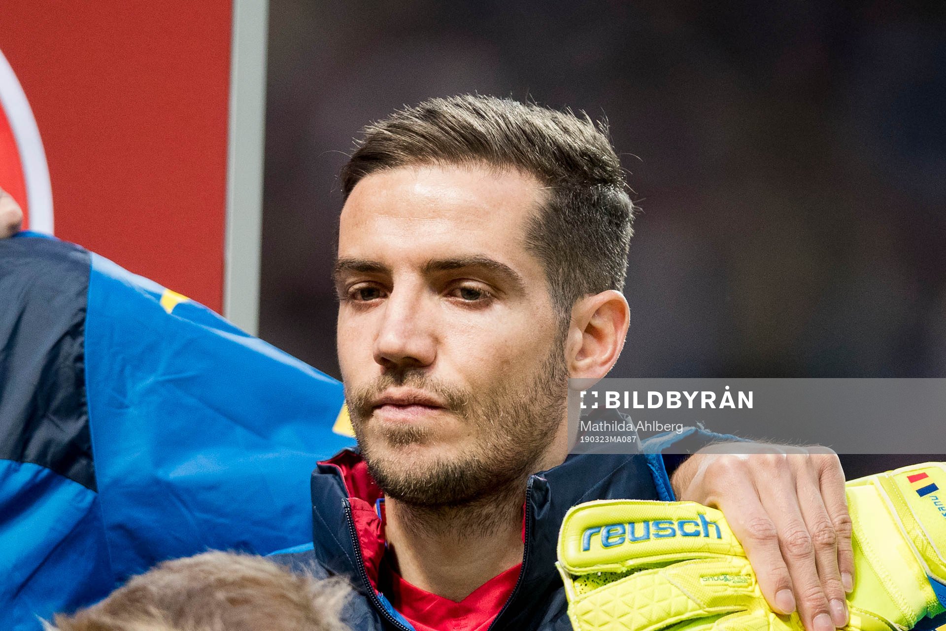 Alexandru Chipciu of Romania ahed of the UEFA Euro