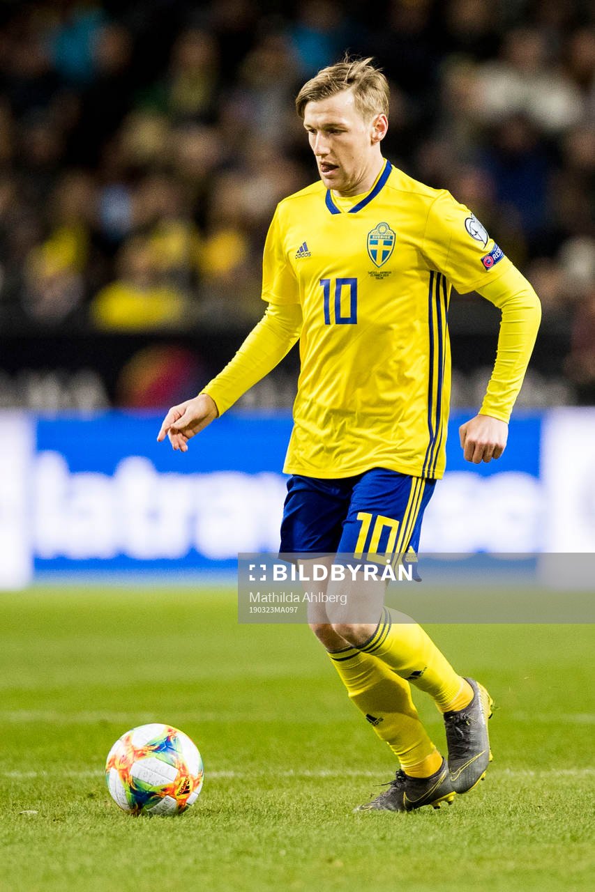 Emil Forsberg of Sweden