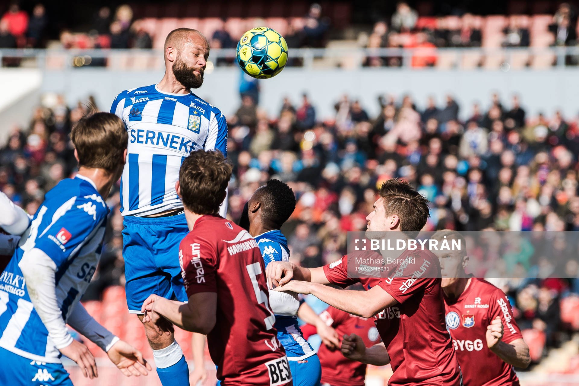 IFK Göteborgs Robin Söder med en nick