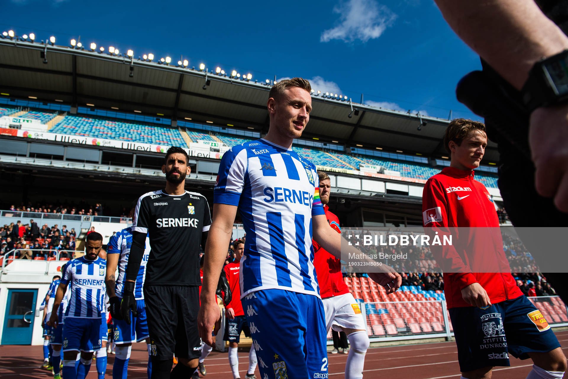 IFK Göteborgs målvakt Giannis Anestis och Sebastian